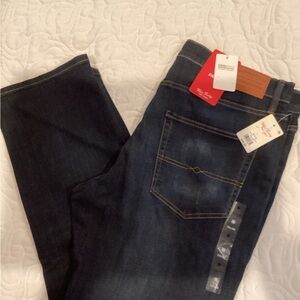 Lucky Brand Men's Deep Indigo Relaxed Jeans223 Straight advanced stretch 38/30